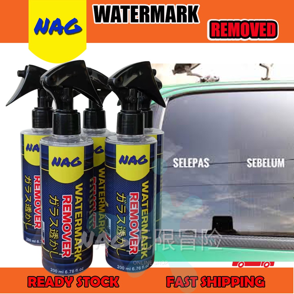 Car Glass Watermark Remover Window Watermark Cleaner Windshield Clear
