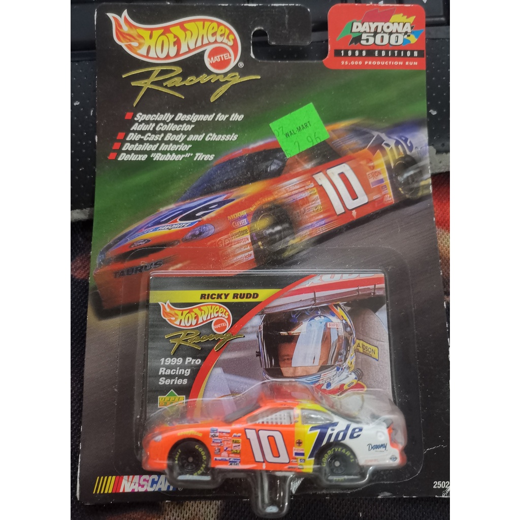 HOTWHEELS PRO RACING 1999 DAYTONA 500 EDITION NASCAR #10 TIDE RICKY ...