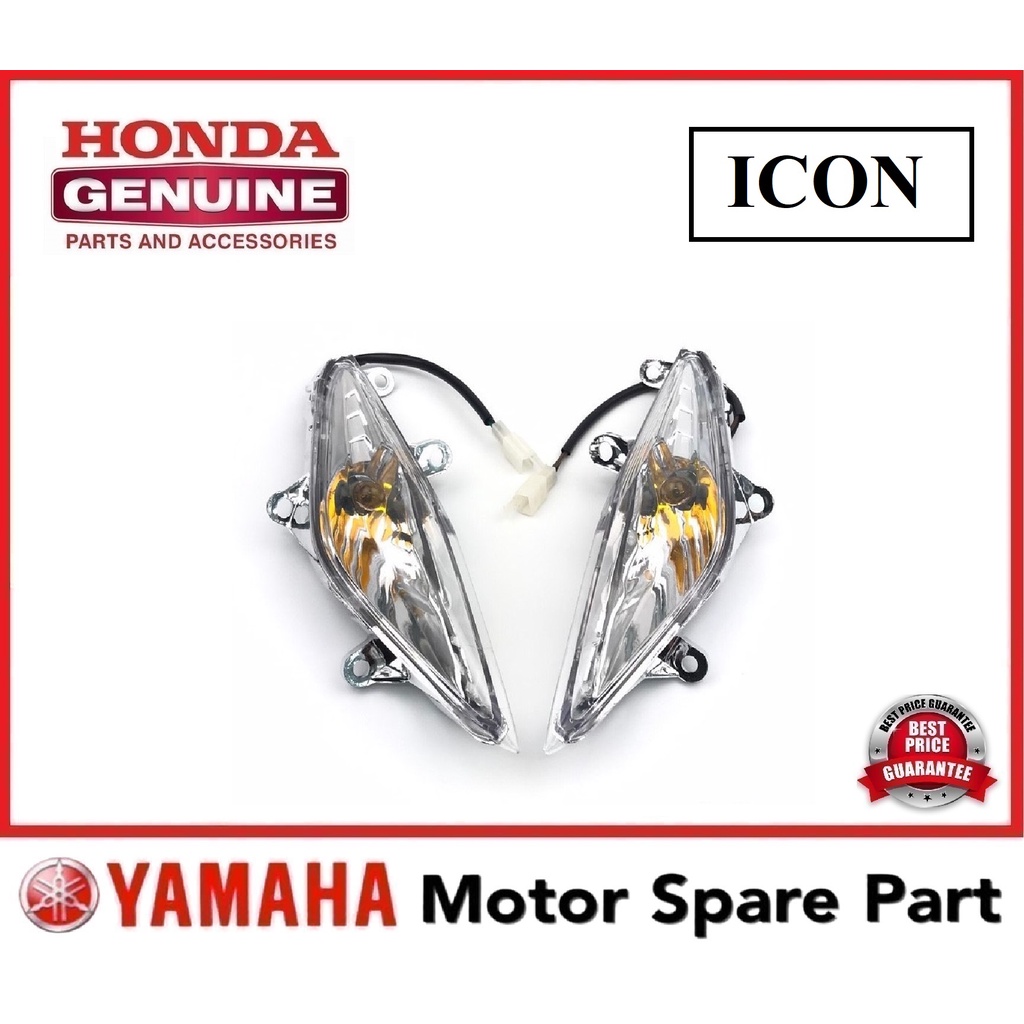 HONDA ICON FRONT SIGNAL LAMP ASSY DEPAN SIGNAL LAMPU KIRI KANAN WINKLER