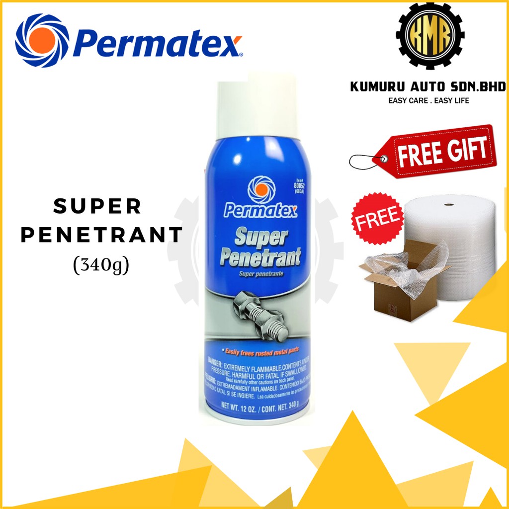 Permatex Super Penetrant Bolt Nut Spray 340g | Shopee Malaysia