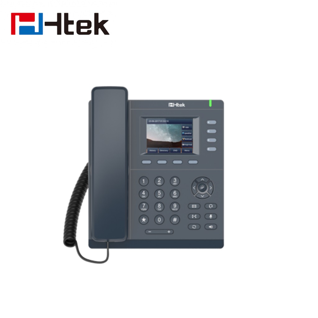 HTEK Entry Level IP Phone UC921G (4 SIP Accounts) | Shopee Malaysia