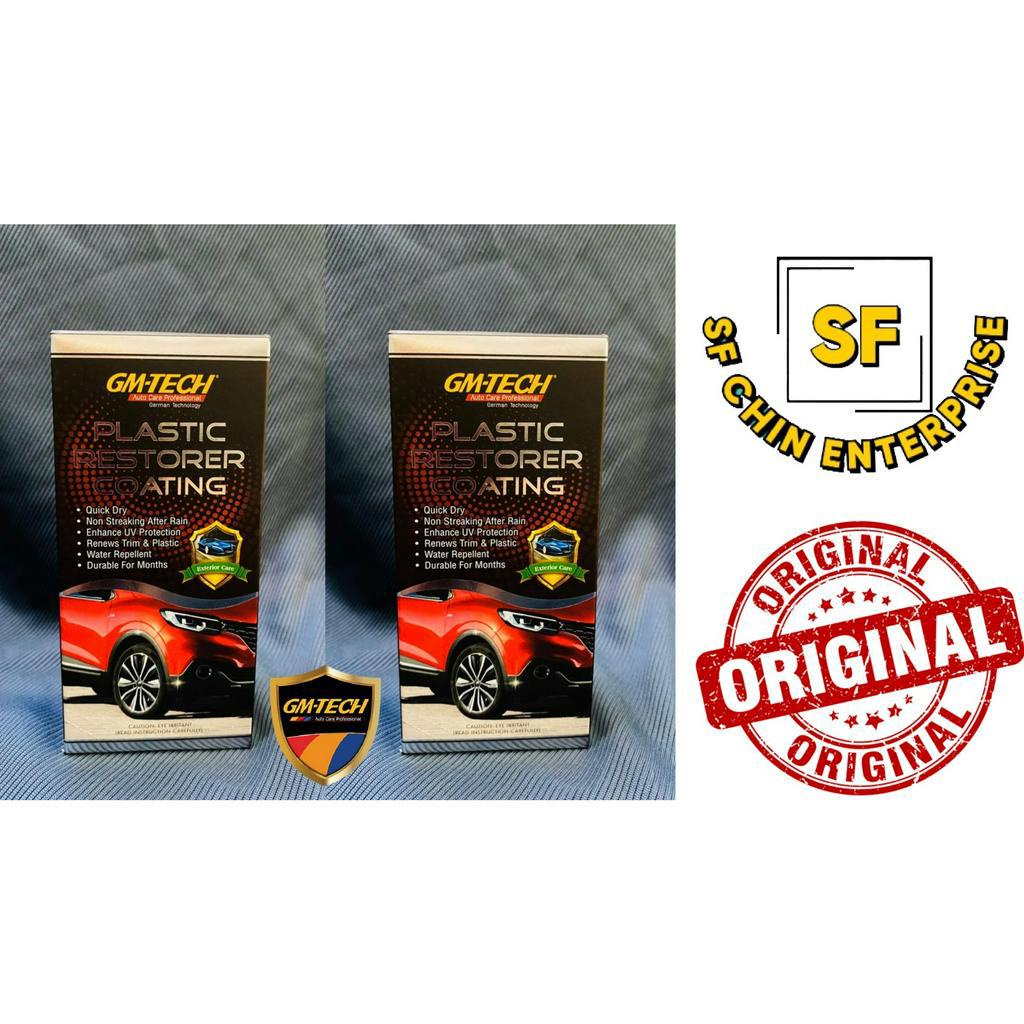 GMTECH Plastic Restorer Coating Black / Transparent Trim Protectant