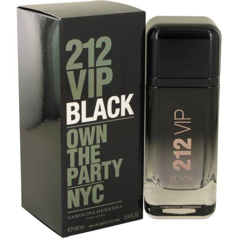 212 Vip Black Cologne By CAROLINA HERRERA FOR MEN | Shopee Malaysia