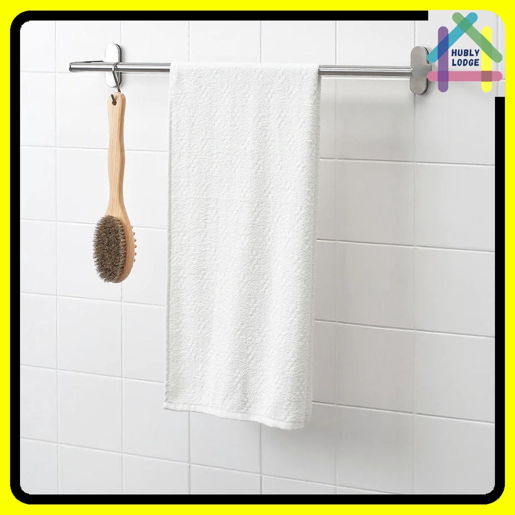 IKEA BATH TOWEL NARSEN BATH TOWEL WHITE 55X120CM SHOWER TOWEL