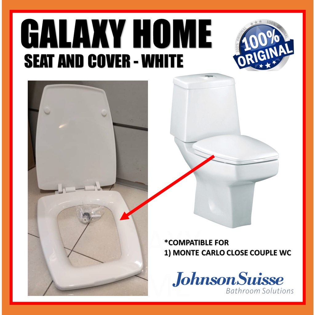 Replacement Premium Quality Toilet Seat & Cover For Johnson Suisse