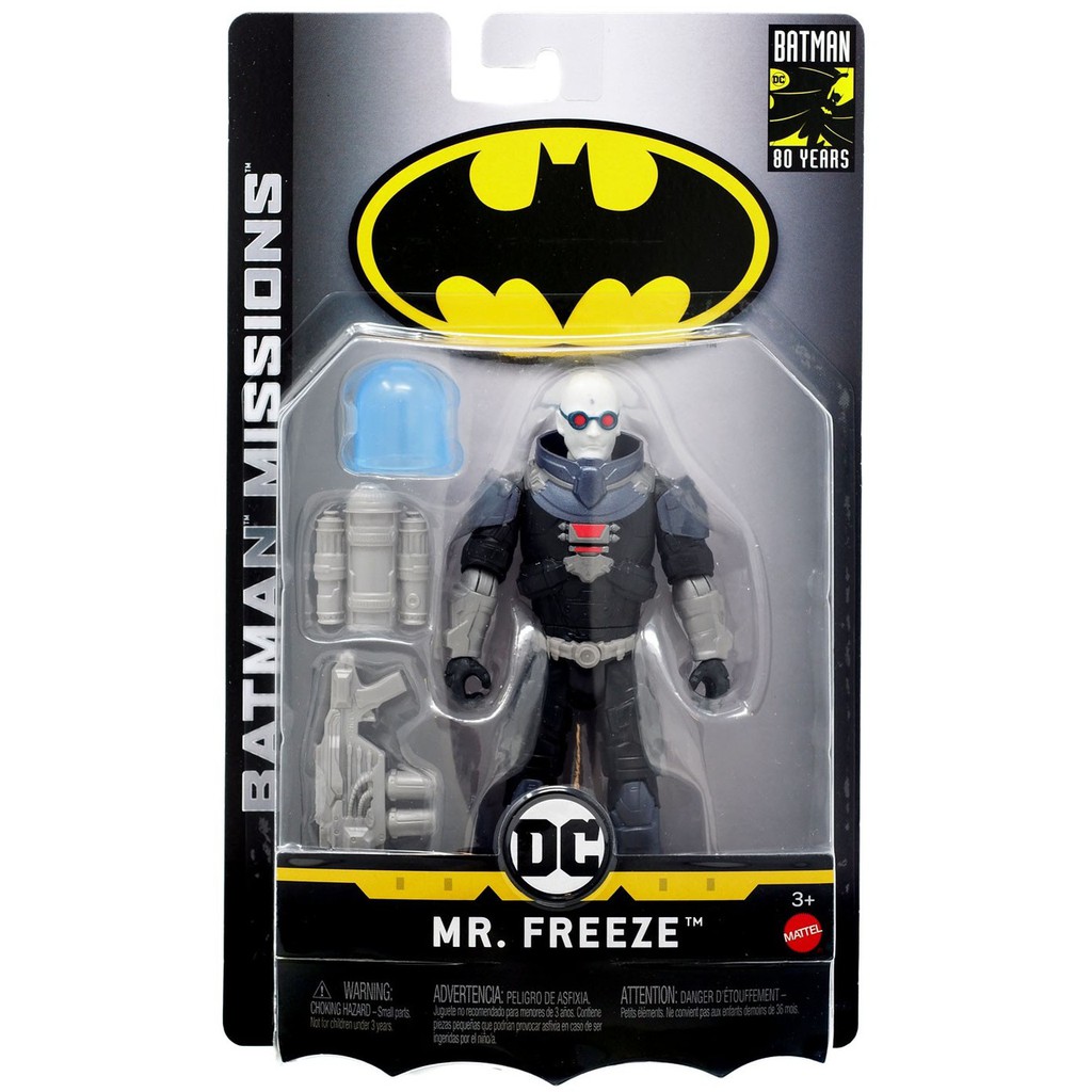 MR. FREEZE - BATMAN MISSIONS - MATTEL - ACTION FIGURE | Shopee Malaysia