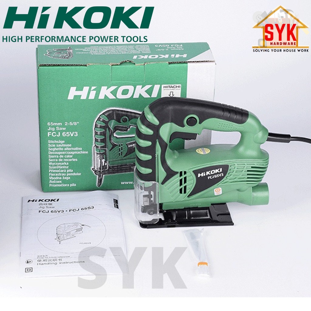 SYK HITACHI HIKOKI FCJ65V3 Electric Jig Saw Machine For Wood Metal
