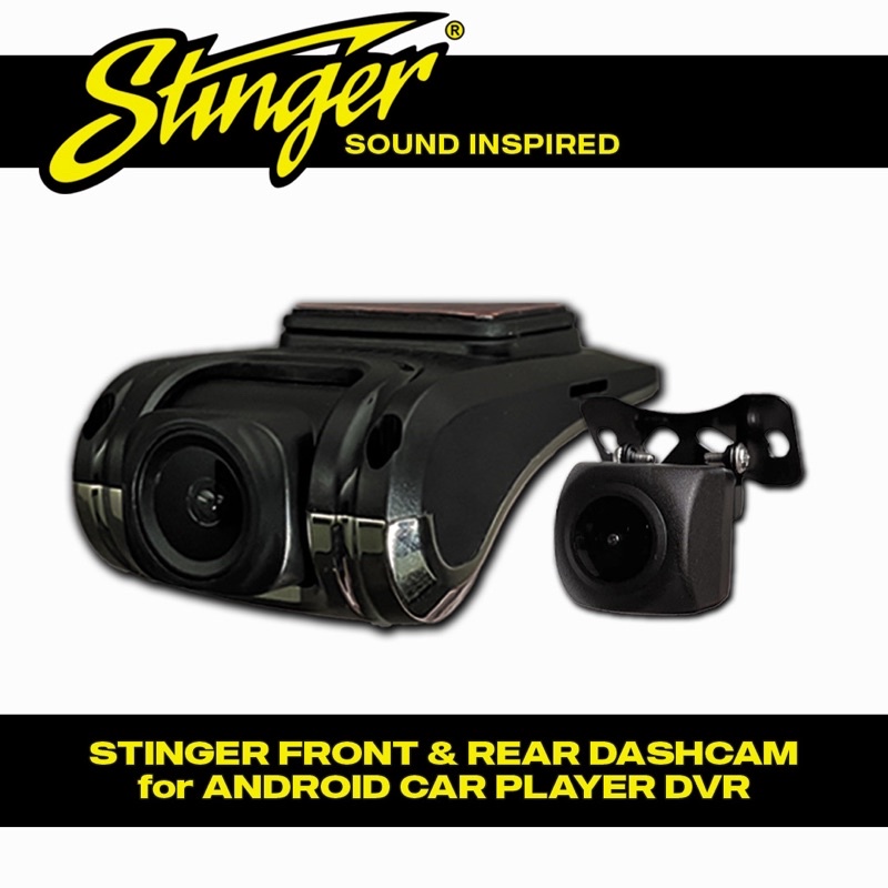 Stinger 1080P Car Dash Camera USB Front & Rear DVR Camera Night Vision