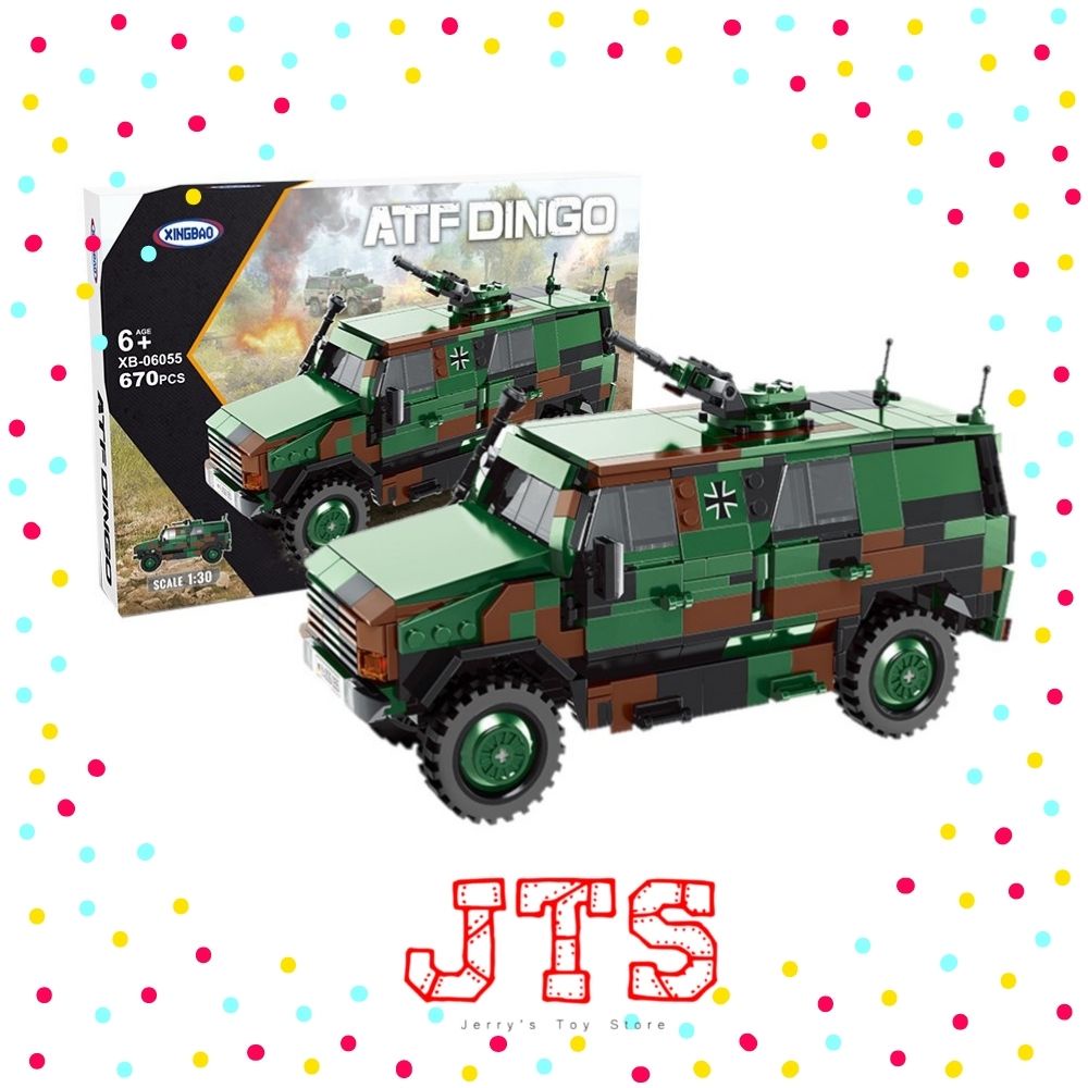 JTS XINGBAO ATF Dingo 1:30 06055 Across the Battlefield Army Truck Tank ...