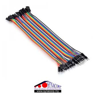 10p 40p Male to Female Breadboard Dupont Jumper Wire for Arduino IOT ...