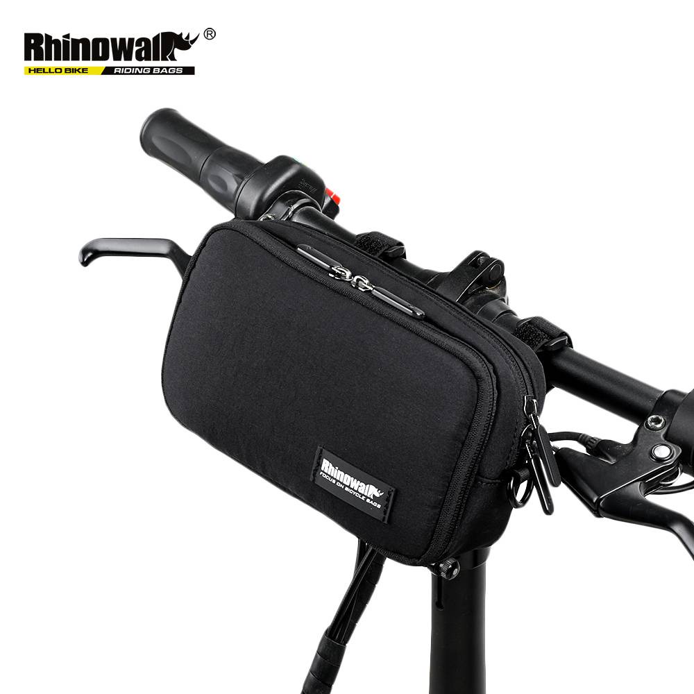 Folding bike best sale handlebar bag