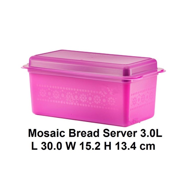 Tupperware Mosaic Bread Keeper