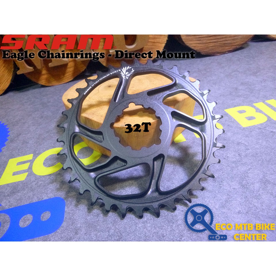 SRAM Chainring Eagle Chainrings - X-Sync Direct Mount 32T/34T 3mm ...