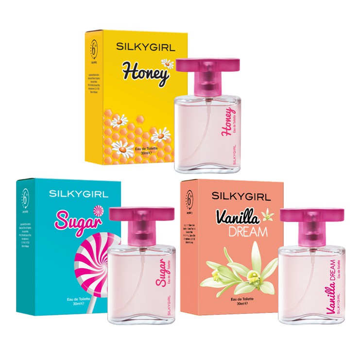 SILKY GIRL PERFUME HONEY SUGAR VANILLA DREAM 30ML