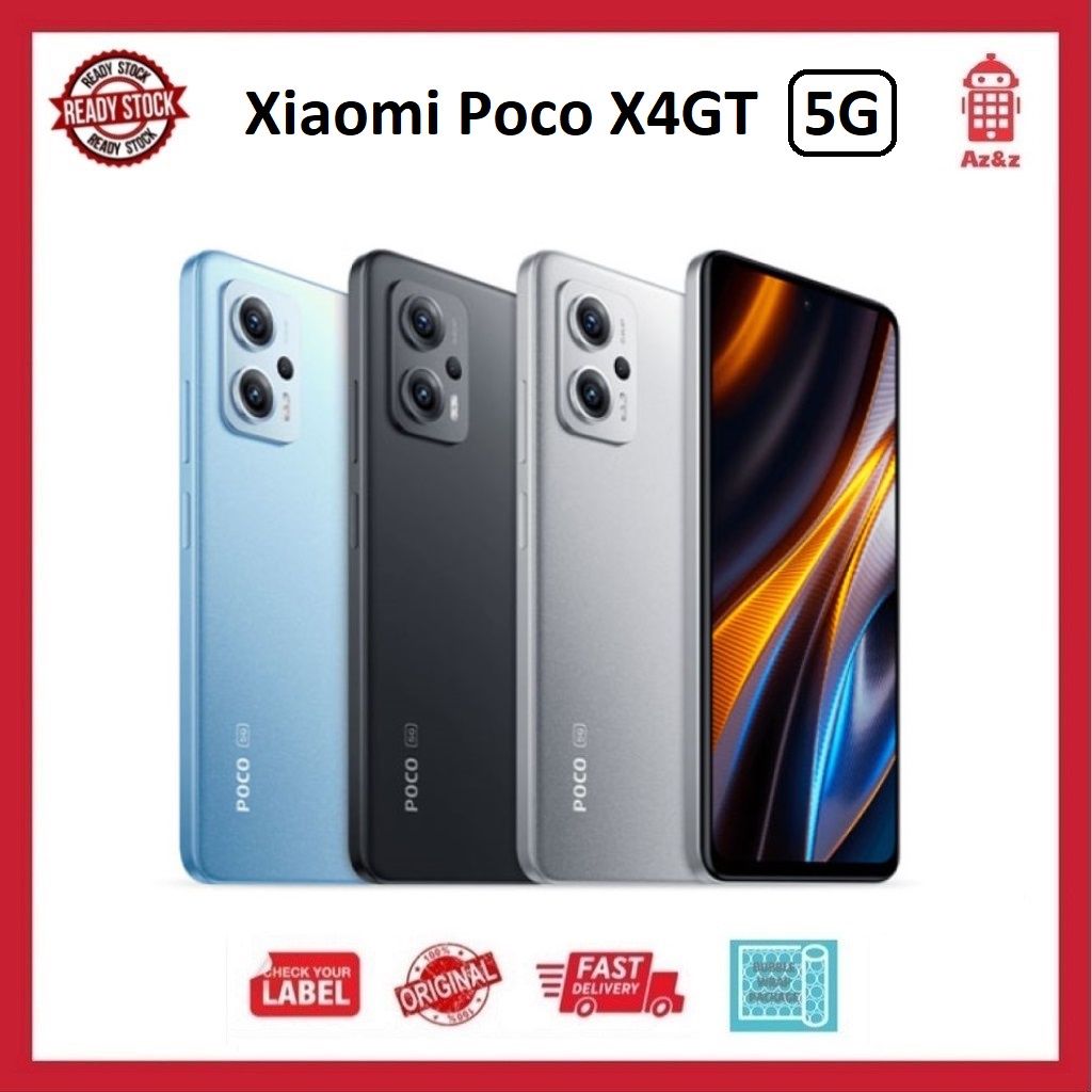 Xiaomi Poco X4GT 5G (8GB+256GB)Original Xiaomi Malaysia Poco X4 GT 5G ...