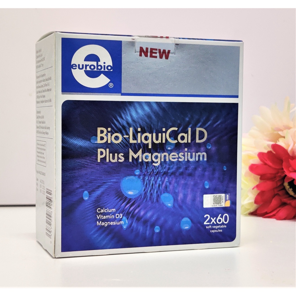 EUROBIO BIO-LIQUICAL D PLUS MAGNESIUM (60'S/2X60'S) | Shopee Malaysia