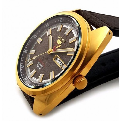 Seiko 5 SRPB74K1 LIMITED EDITION Automatic Men s Leather Strap Watch Shopee Malaysia