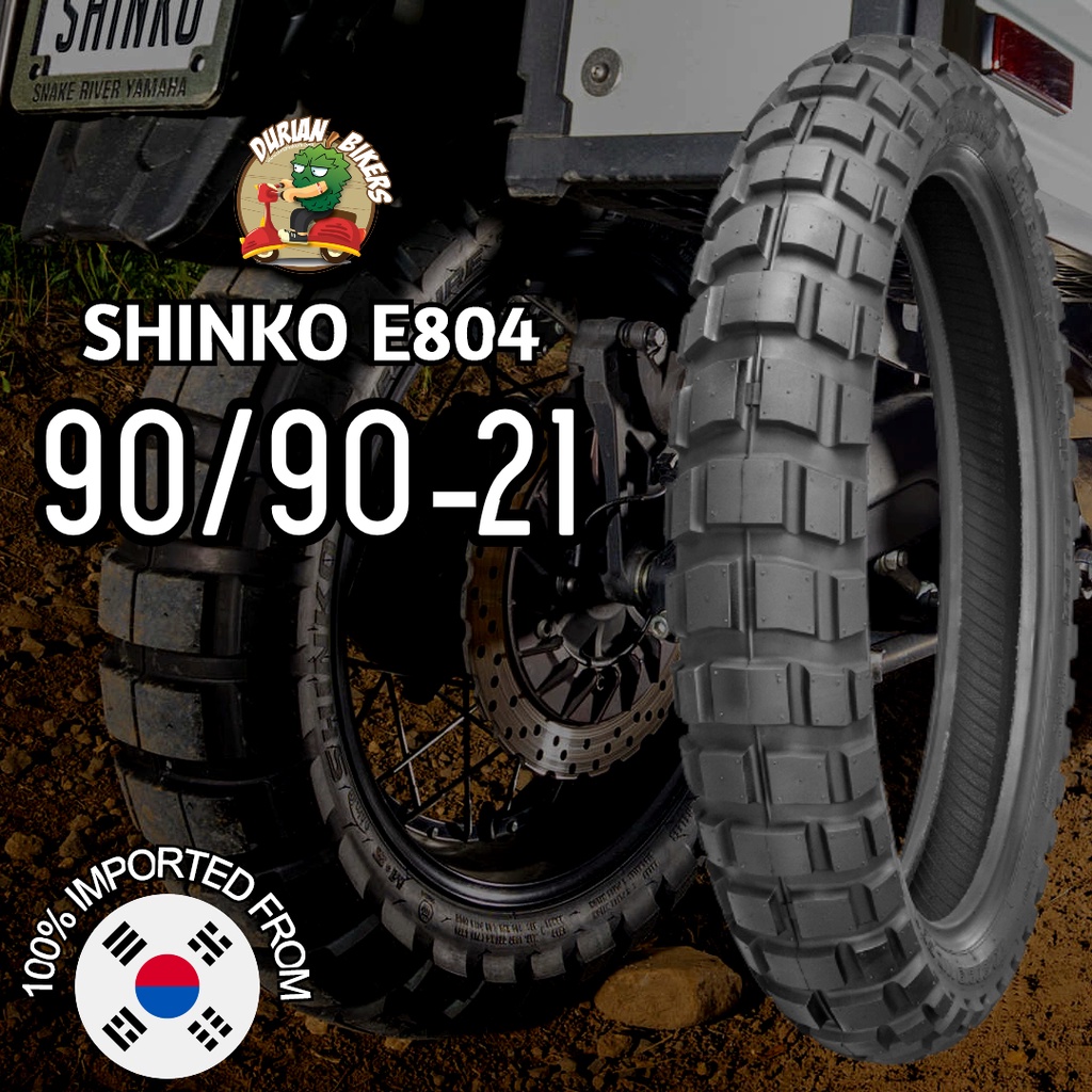 SHINKO E804 90/90-21 FRONT TYRE - Shinko