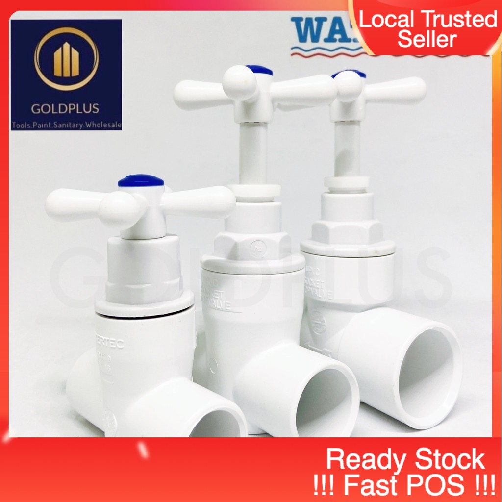 💥READY STOCK💥 WATERTEC Stopcock Stopvalve Cock Valve 15mm / 20mm / 25mm ...