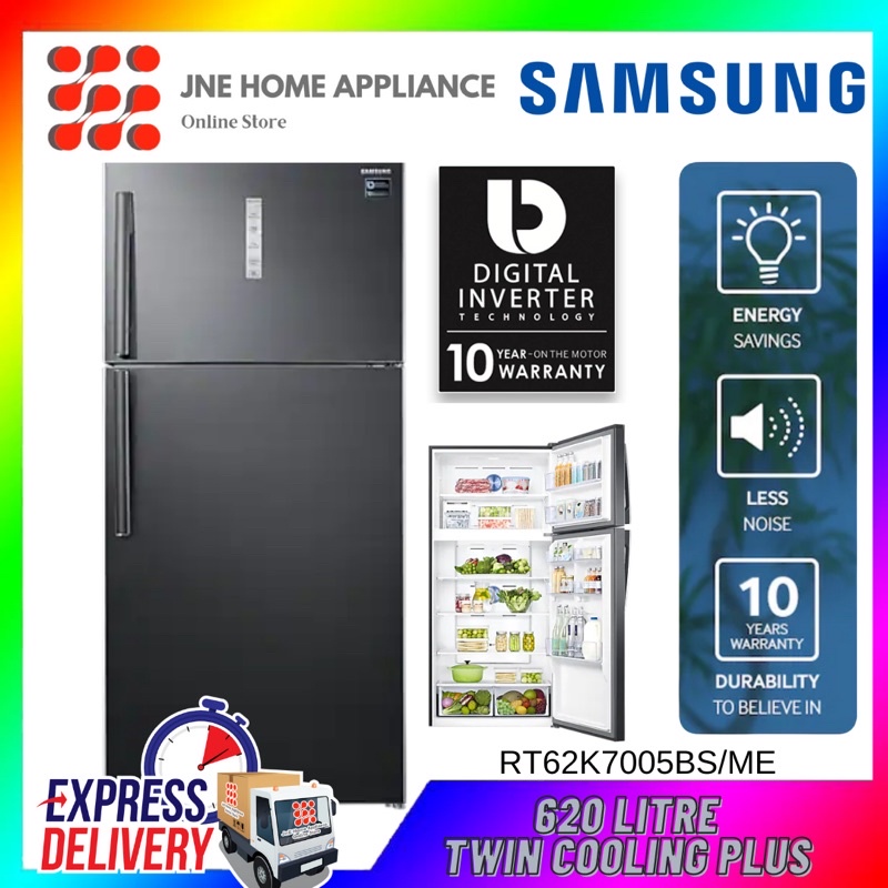 Samsung RT62K7005BS/ME RT62K7005BS Top Mount Freezer with Twin Cooling Plus™, 711L Refrigerator