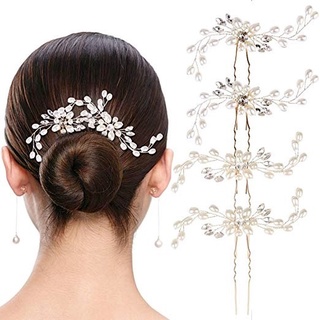 20 Pieces Peal Hair Jewels for Braids, Flowers Hair Assesories for Wedding  Pearl Hair Pins White Crystal Hair Decorative Braid Jewelry Bridal Hair  Accessories for Women Wedding Reviews 2024