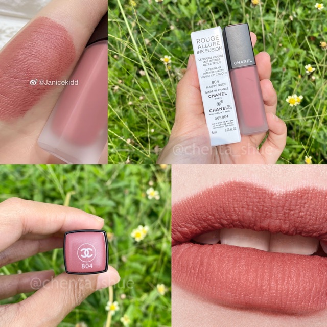 Chanel Rouge Allure Ink Fusion - 804 Mauvy Nude, Отзывы покупателей