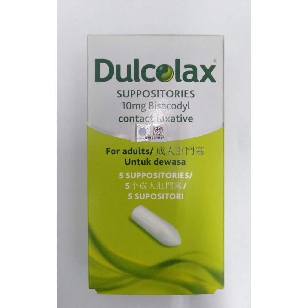 DULCOLAX SUPPOSITORIES 10MG-ADULT 5S/BOX(EXP-02/26) | Shopee Malaysia