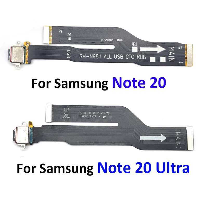 Charging Port Board Flex For Samsung Note 20 Ultra | Shopee Malaysia