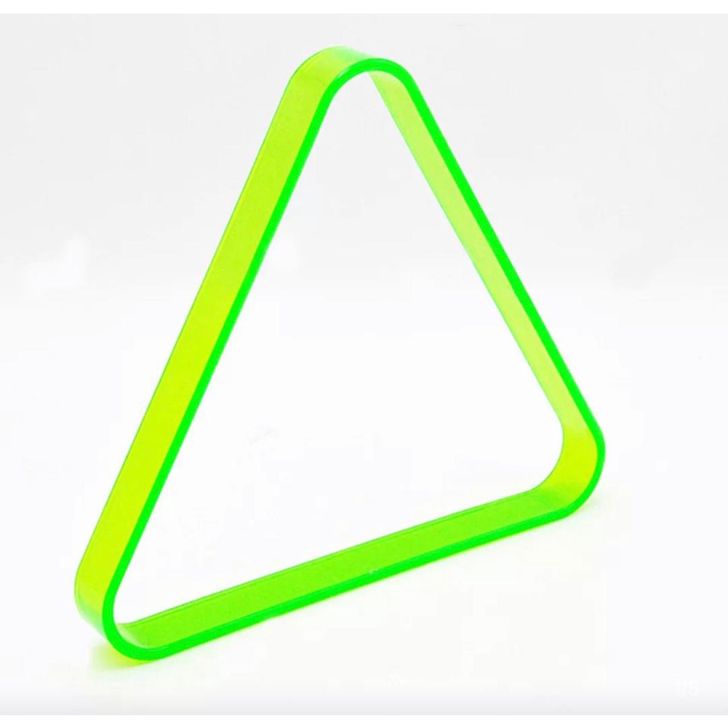 (1 pcs)Pool Ball Plastic Triangle Neon Colour | Shopee Malaysia