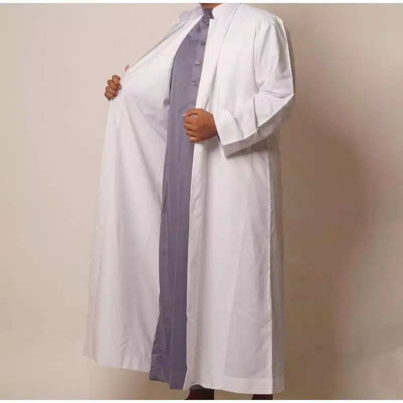 PREMIUM HABIB OUTER JUBAH / JUBAH GAMIS BELAH FOR ADULT MEN / JUBAH ...