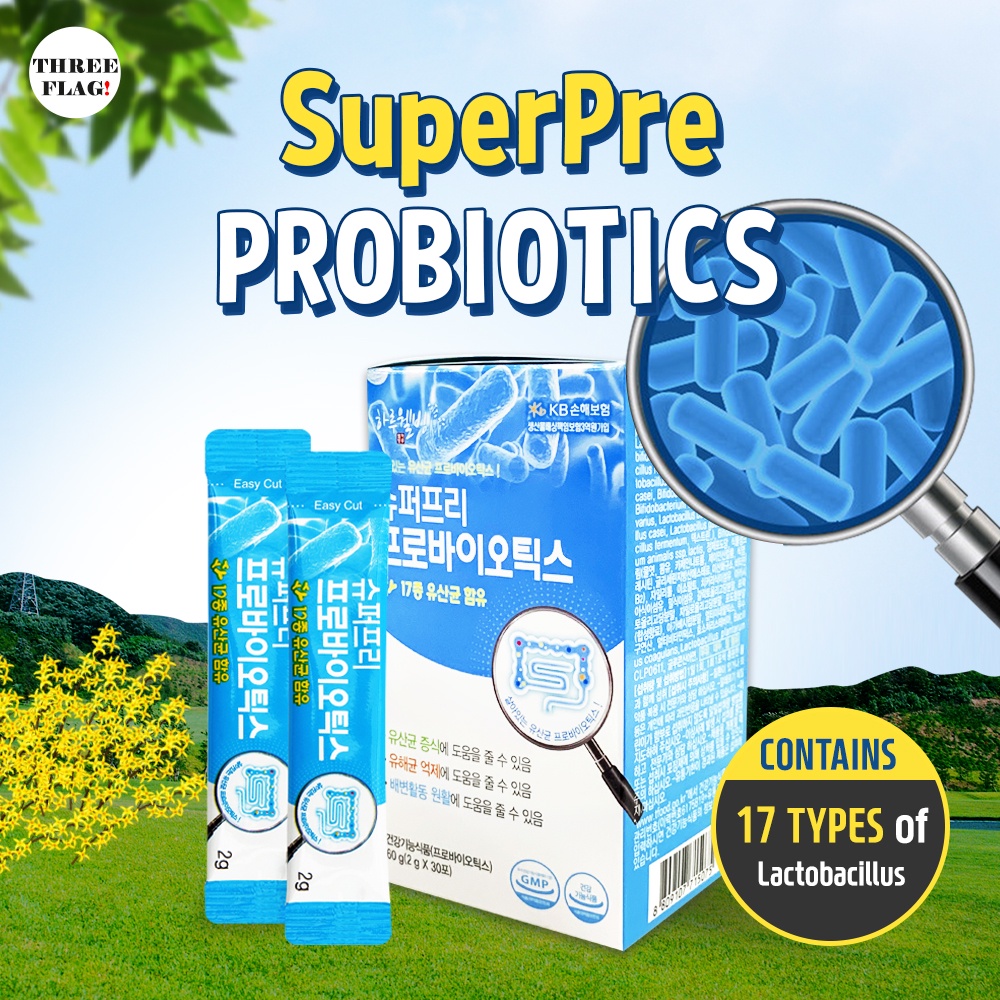 SuperPre Probiotics 2gx30sticks For 1month | Shopee Malaysia