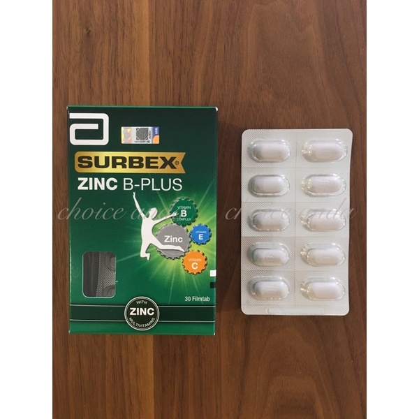 (30 tablets) SURBEX ZINC BPLUS Shopee Malaysia