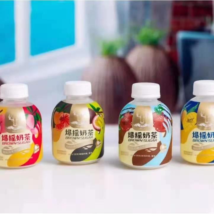 NEW PRODUCT The Alley Instant Milk Tea Peach Oolong Matcha Brown Sugar