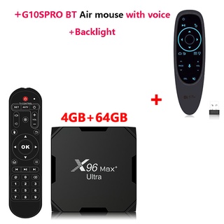 X96 Max Plus Ultra TV Box Android 11 Amlogic S905X4 2.4G 5G Dual WiFi BT4.0  Support AV1 H.265 8K HDR Set Top Box