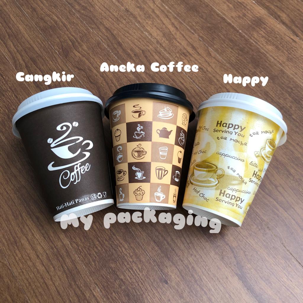 1set: Paper cup 8oz 8oz (50Pcs)+Lid (50Pcs) | Shopee Malaysia