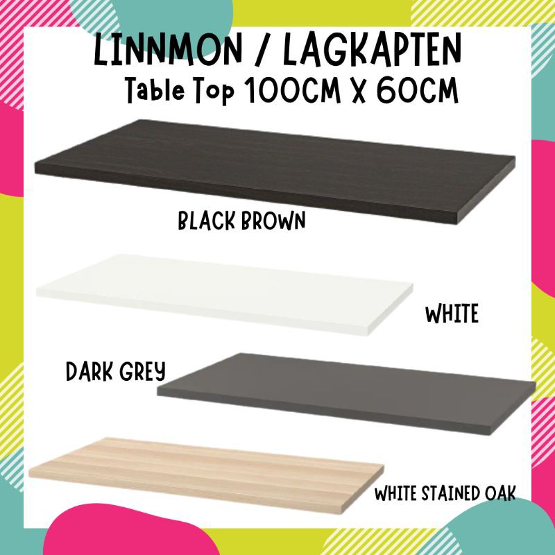 TABLE TOP 100X60 CM Shopee Malaysia