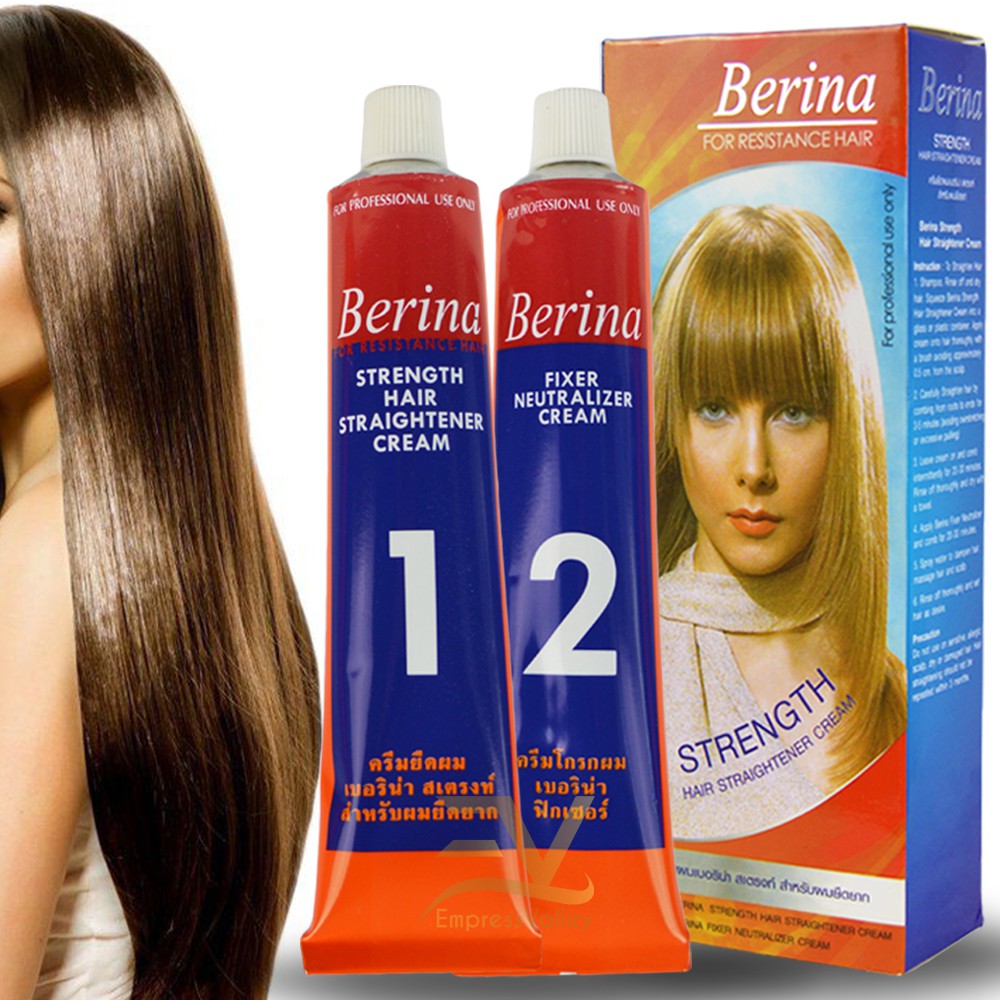 WHOLESALE Berina Hair Straightener Strength Cream Shopee Malaysia