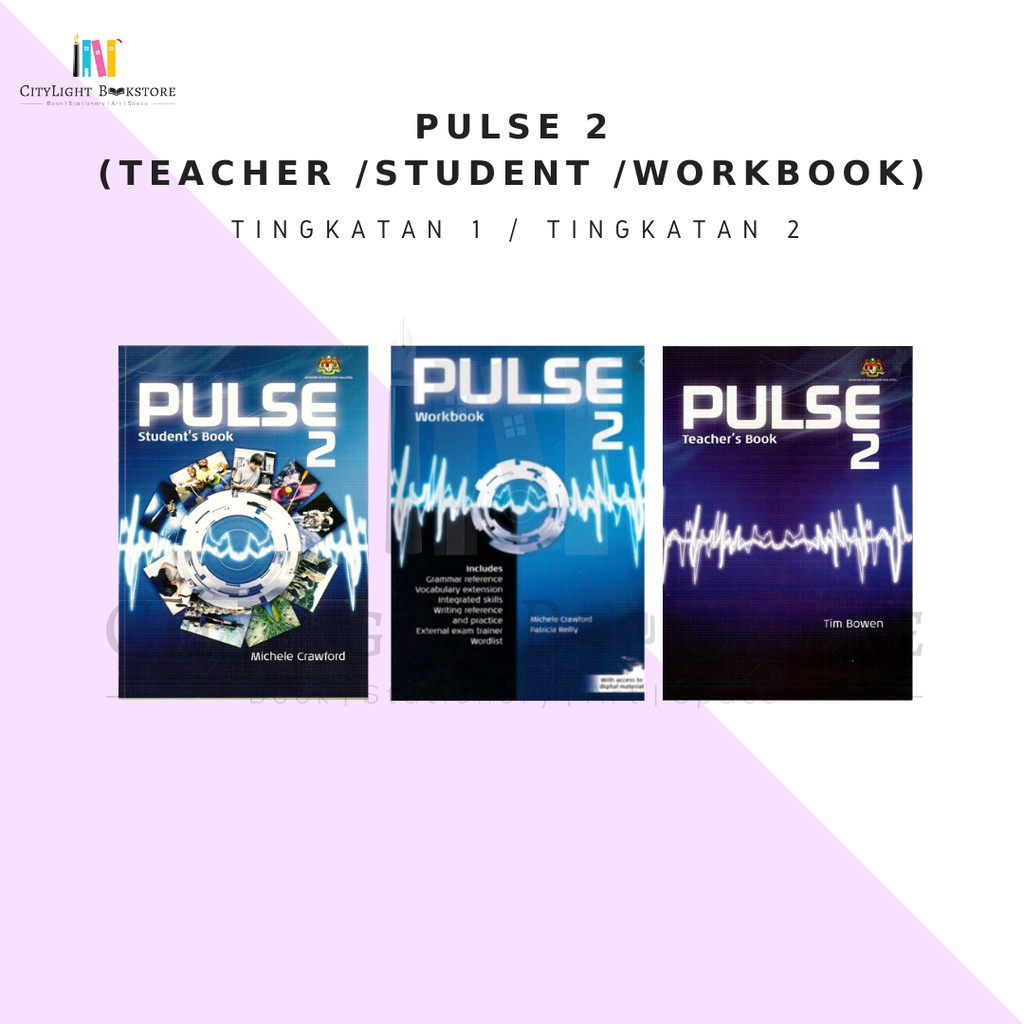 [CITYLIGHT] TextBook Buku Teks English Pulse 2  Shopee Malaysia