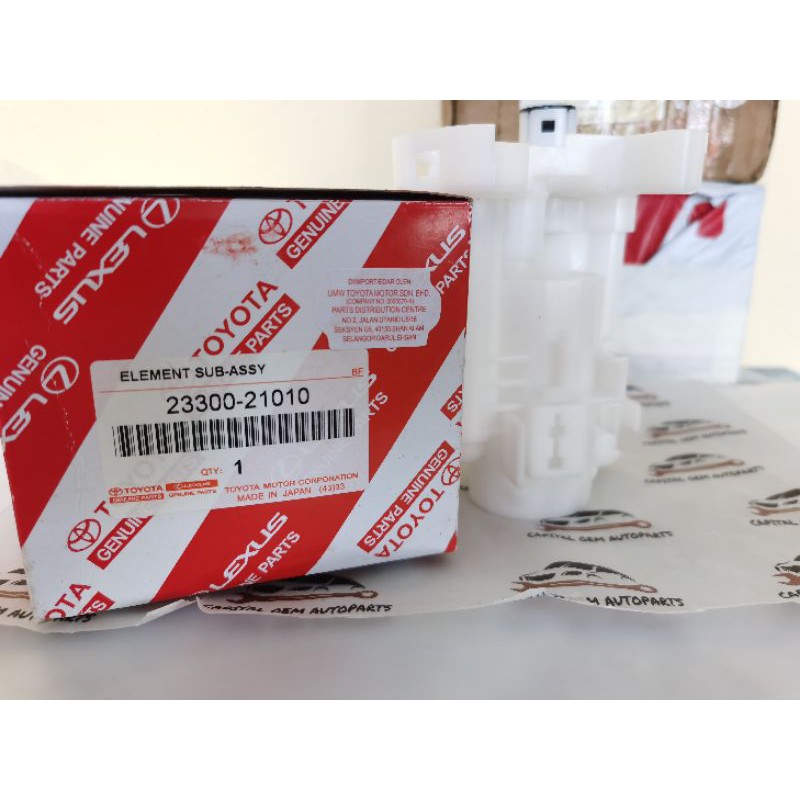 Toyot In Tank Fuel Filter 2330021010 for Toyota Vios NCP42 Altis