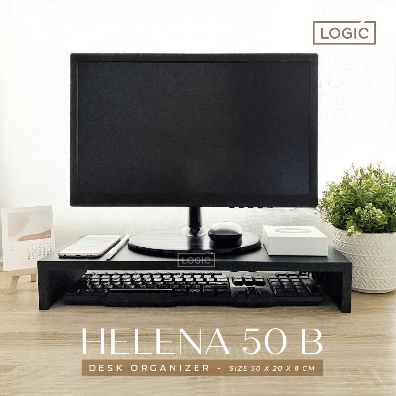 KAYU Tegraf Helena 50b Monitor Stand Desk Organizer Desk Placemat