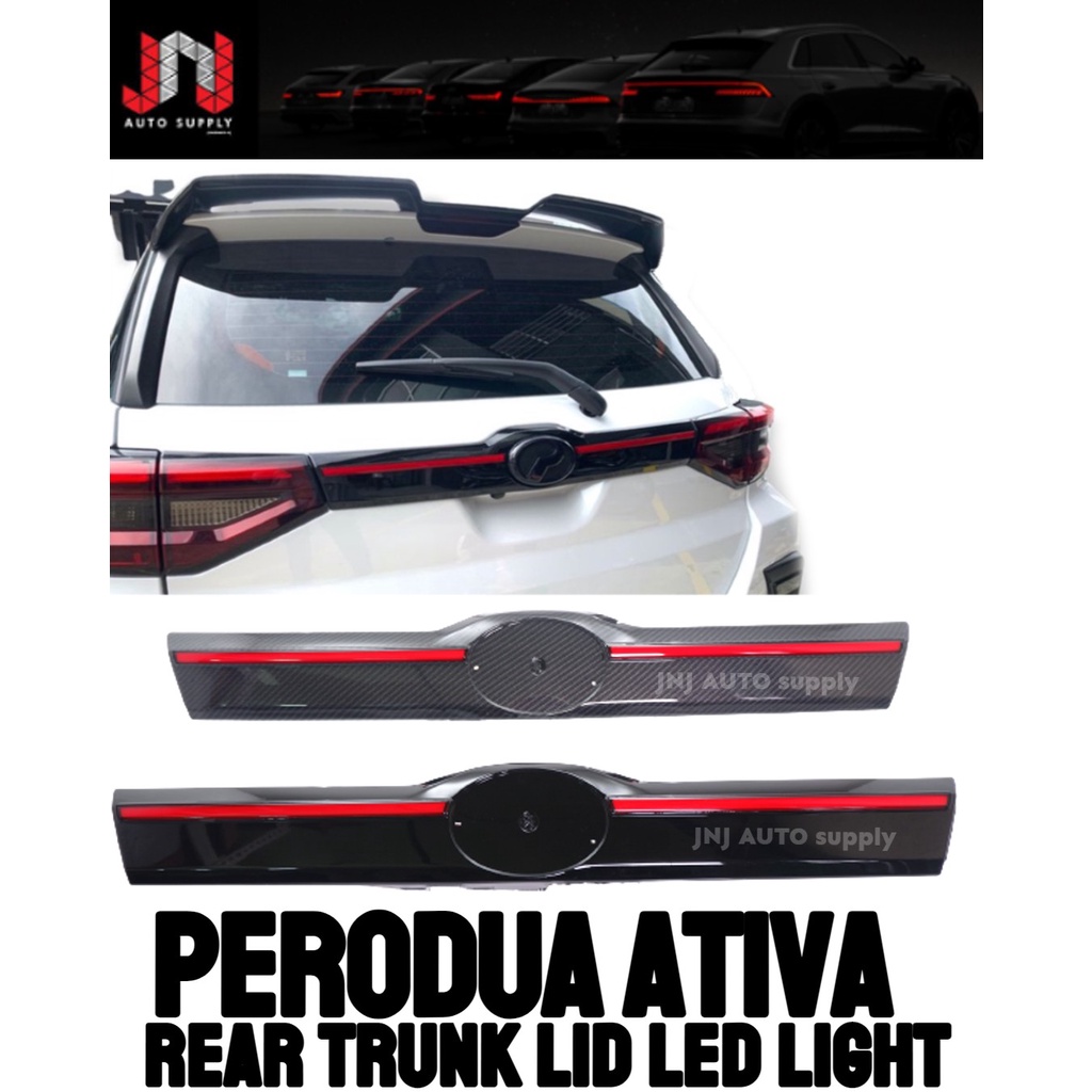 PERODUA ATIVA Rear Trunk Bonnet Running Light Welcome Mode Brake Signal ...