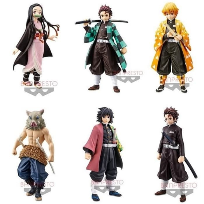 Jk - Kametsu No Yaiba Dxf Banpresto Action Figure Demon Slayer Anime ...