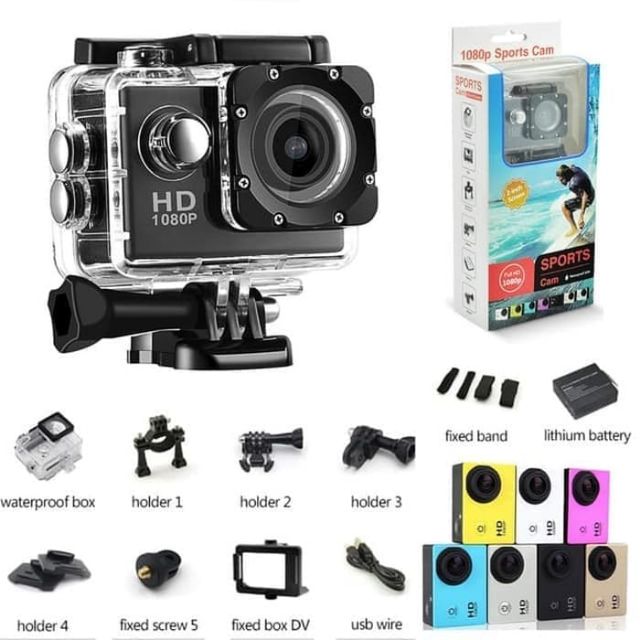 🔥HOT🔥GO PRO [Camera sport HD 1080p] | Shopee Malaysia