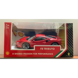 Ferrari 488 Challenge #11 Candy Red with White Stripes Ferrari Racing  1/24 Diecast Model Car by Bburago