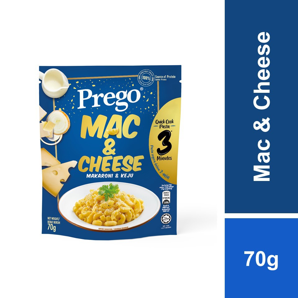 Prego Quick Cook Mac Cheese 70g