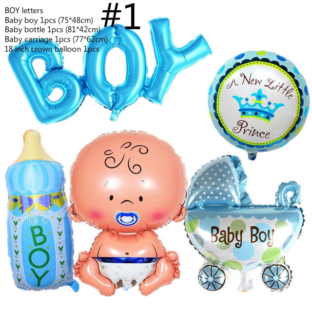 Baby boy/baby girl balloon theme baby/full moon birthday party ...