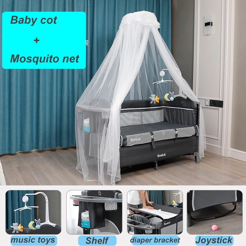 Portable Baby Cot 2 Level