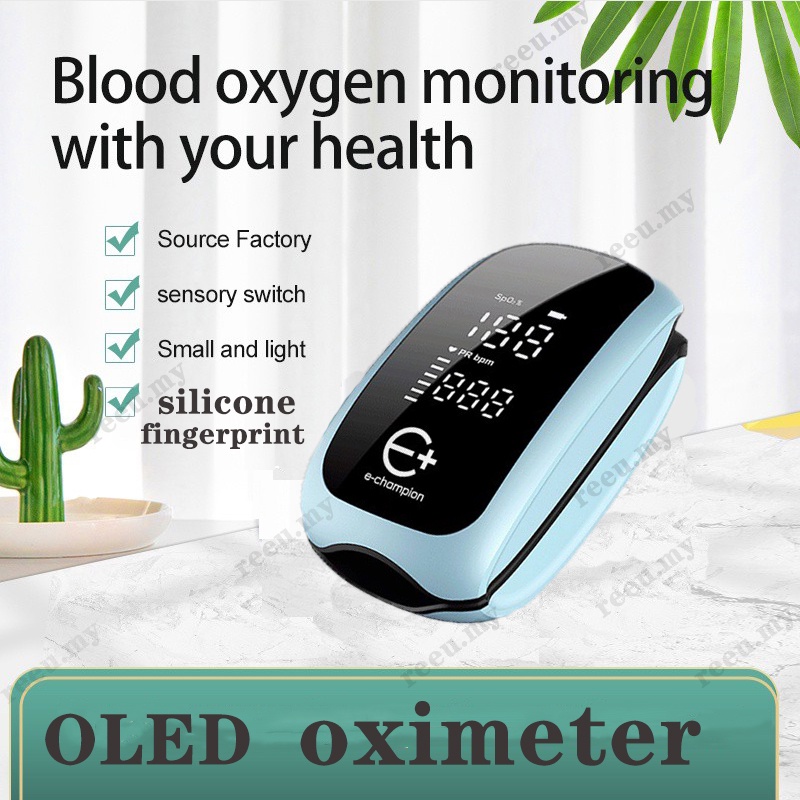 🔥2 Year Warranty🔥 Rechargeable Finger Pulse Oximeter Monitor blood ...