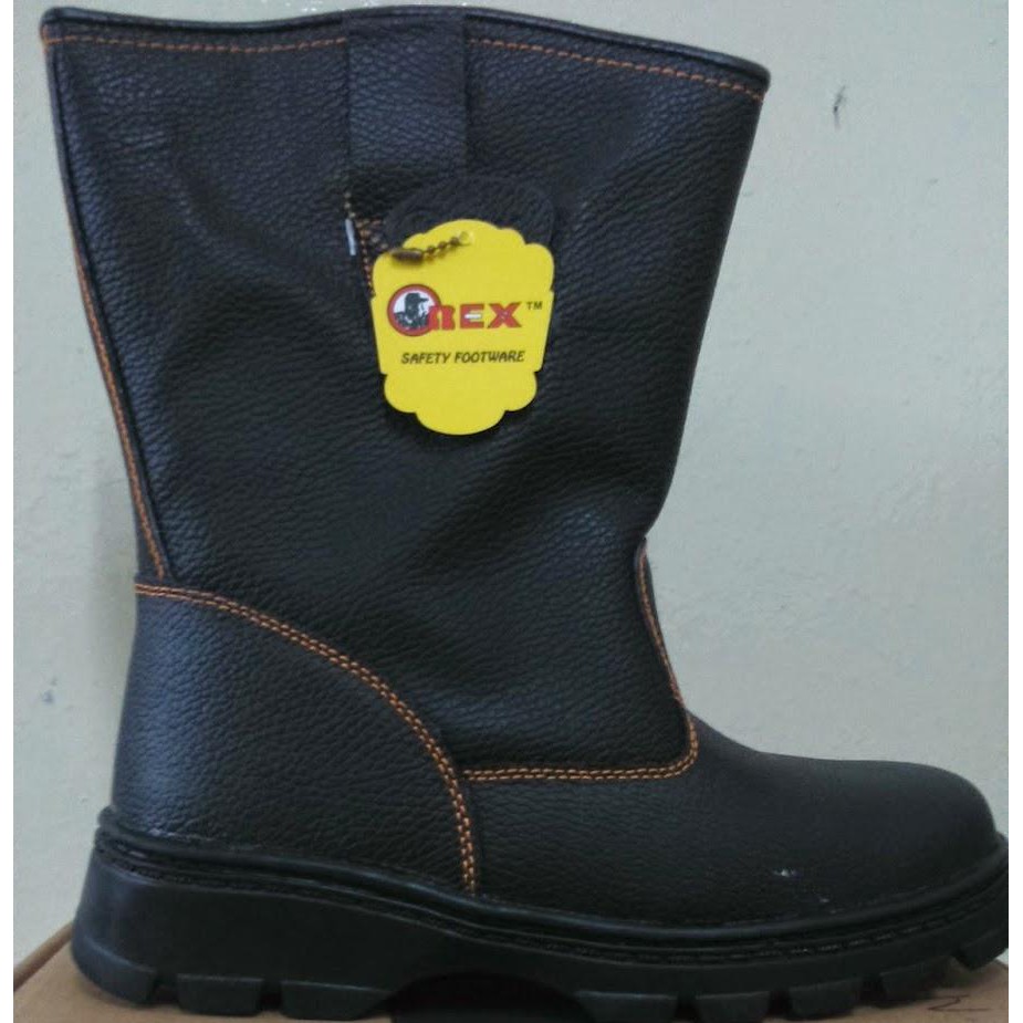 Orex #900 High-Cut Safety Shoes with Steel Toe Cap & Mid Sole | Shopee ...