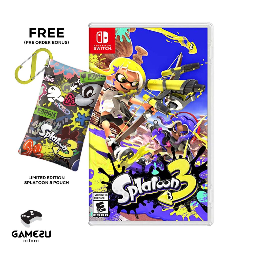Nintendo Switch Splatoon 3 (READY STOCK) (free gift sold out) | Shopee ...
